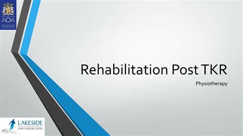 tkr rehabilitation protocol ppt
